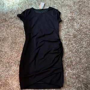 Black medium dress